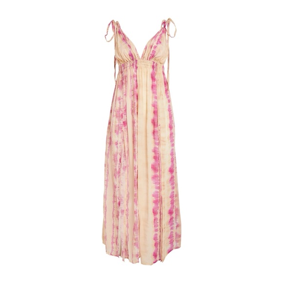 ALLSAINTS ~ Rosa Marea Tie Dye Print Dress - Picture 11 of 12